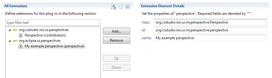 Extension points