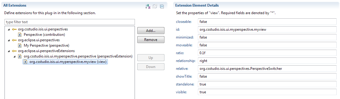 Extension points